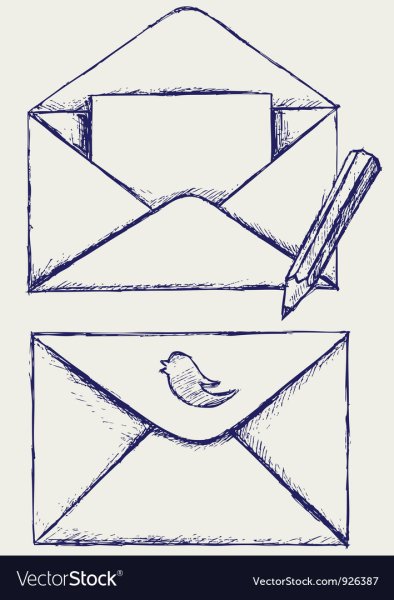 Рисование конверты