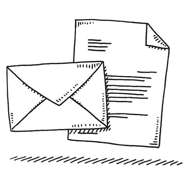 Конверт раскраска для детей