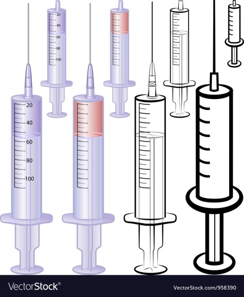 Шприц в виде для детей