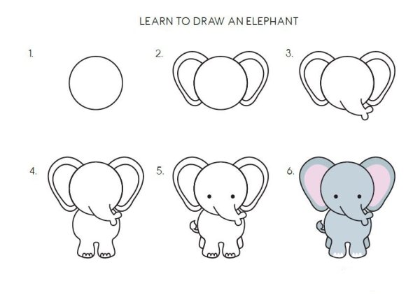 Рисунки для срисовки прикольные поэтапно