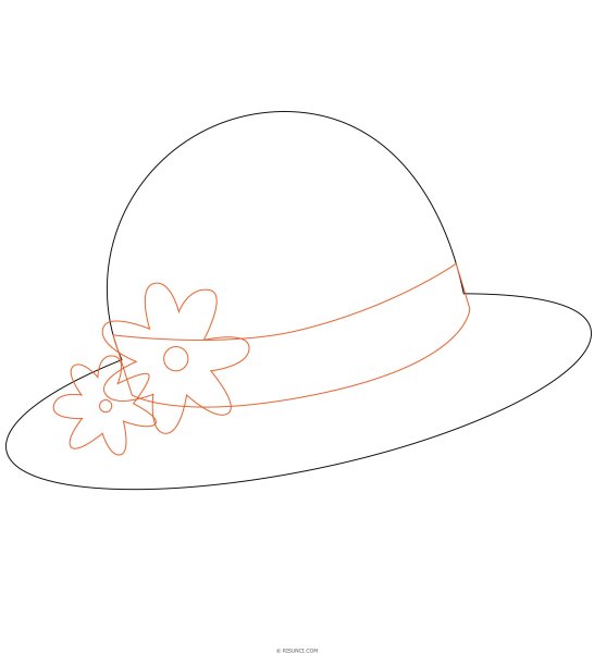 Рисование на шляпках