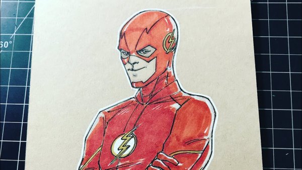 Поэтапное рисование флеша