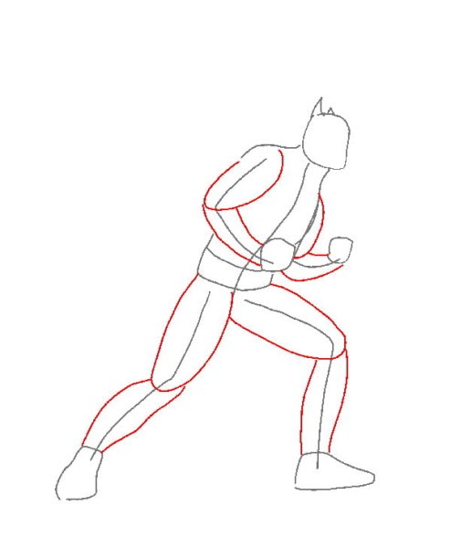 Учусь рисовать флеша поэтапно