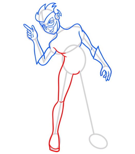 Схема рисование флеш