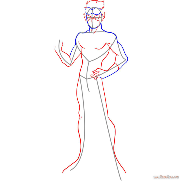 Флеш нарисовать карандашом поэтапно