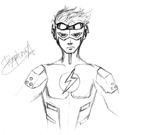 Флеш рисунок карандашом для срисовки