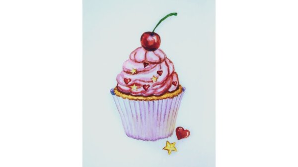 Вкусняшки акварелью