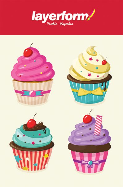 Кексики иллюстрации