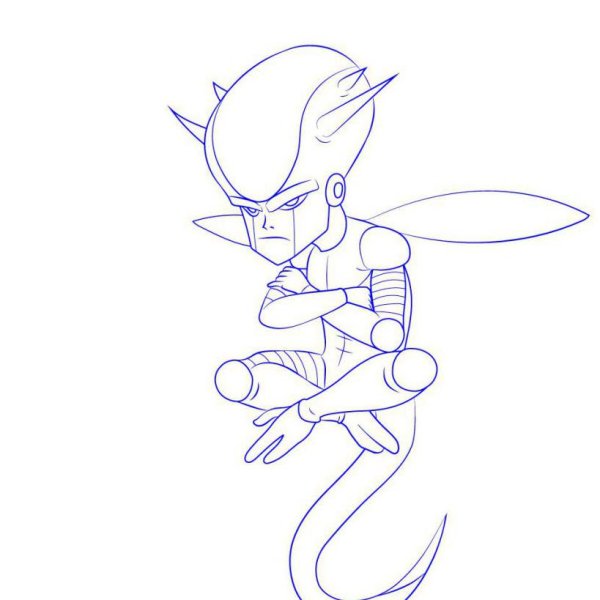 Учимся рисовать инопланетянина