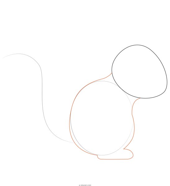 Как нарисовать бурундука