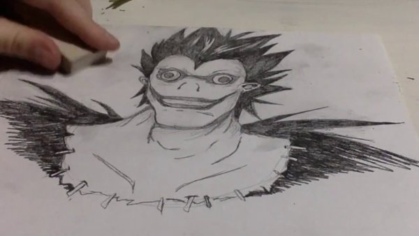 Рюк тату скетч