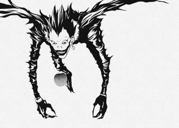 Голова Рюка тетрадь смерти