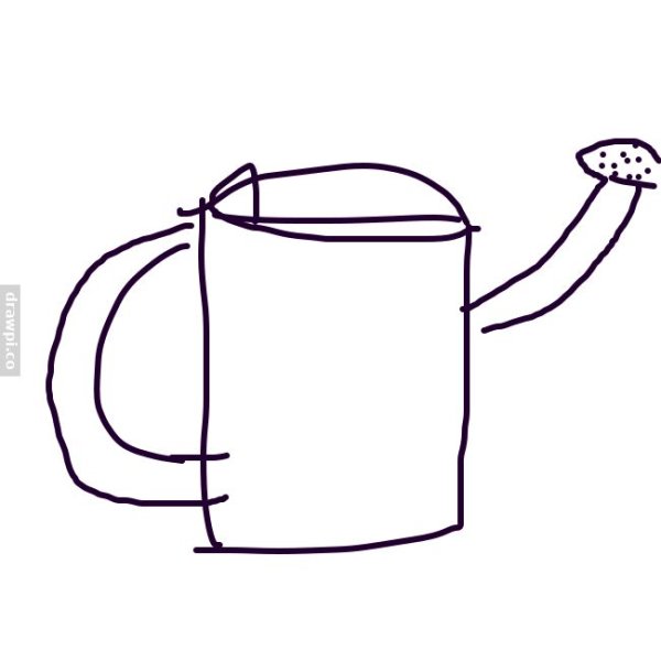Как нарисовать лейку