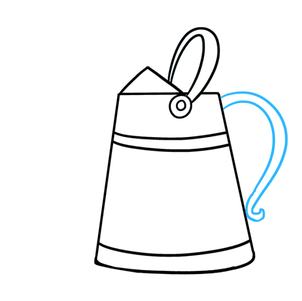 Нарисовать лейку поэтапно