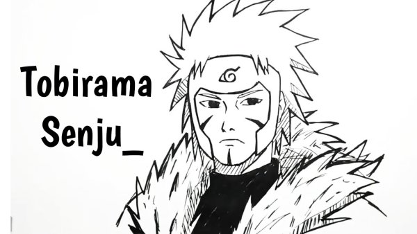 Раскраски Наруто Тобирама