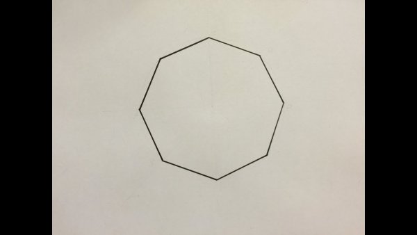Объемный 8 угольник