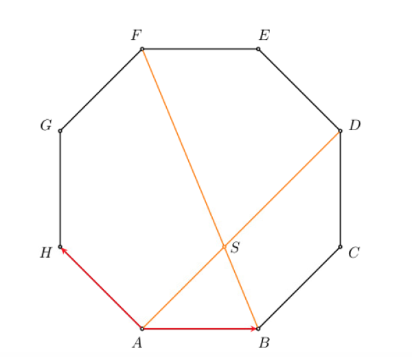 Восьмиугольник правильный чертеж