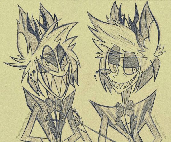 Аластор отель ХАЗБИН Наброски