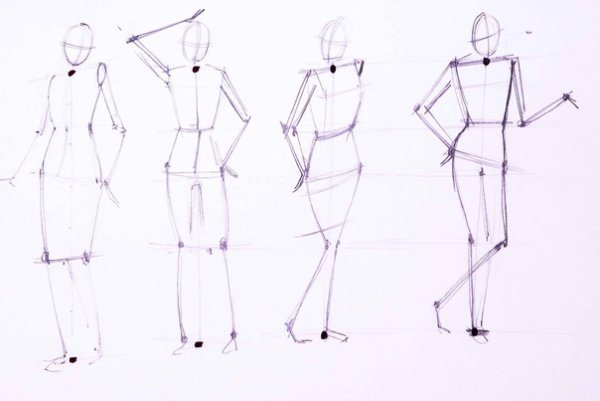 Построение фигуры человека