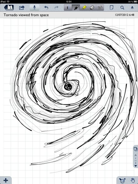 Как научиться рисовать Торнадо