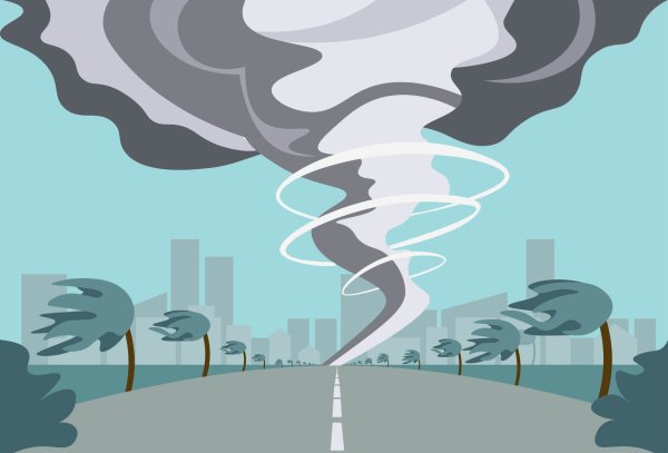 Плакат на тему Торнадо