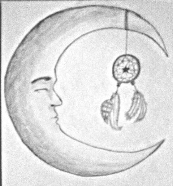 Месяц орнамент