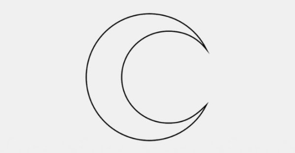 Месяц для вырезания