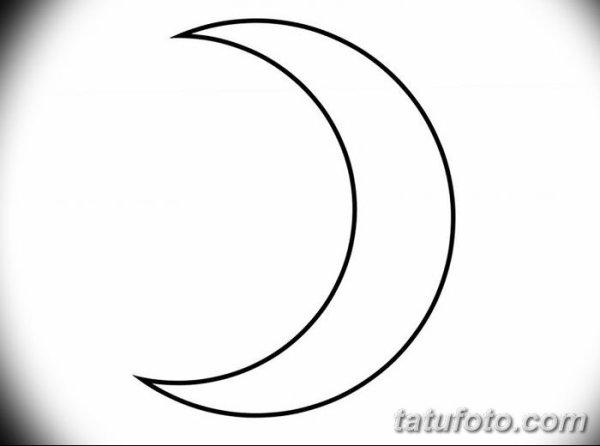 Месяц для срисовки