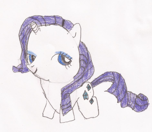 Нарисовать Рарити