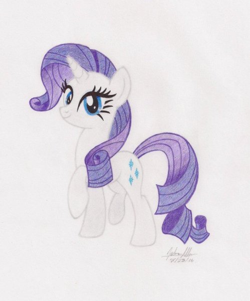 Рарити с волшебной гривой