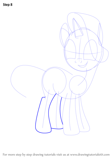 Рарити нарисовать поэтапно