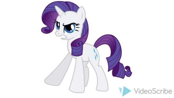 Нарисовать пони Рарити