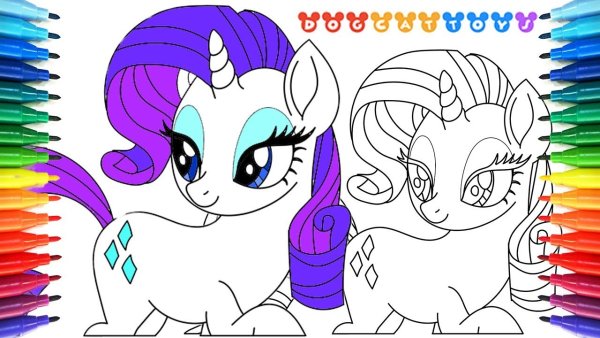 Как рисовать пони