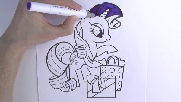 Как нарисовать пони