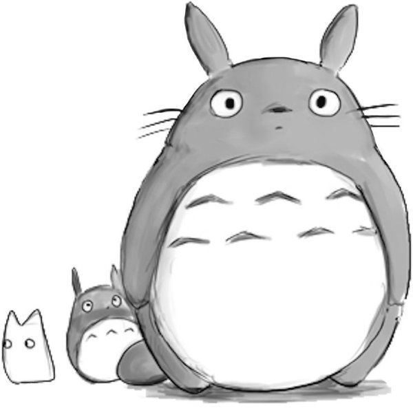 Аниме для срисовки мой сосед Тоторо