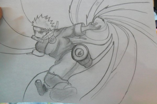 Расенган рисунок