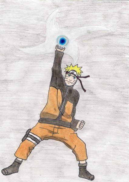 Нарисовать расенган