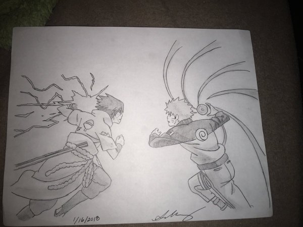 Наруто расенган Манга