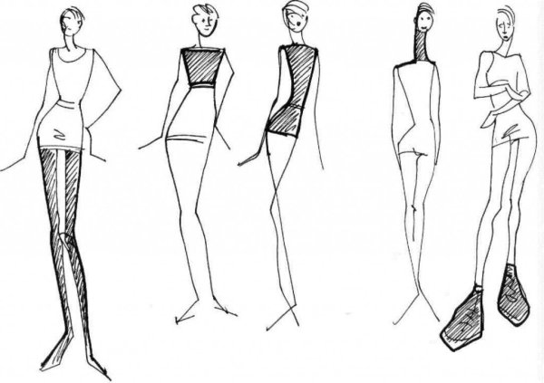 Стилизованная фигура человека