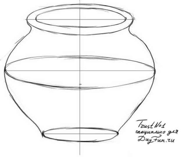 Аквариум рисунок карандашом