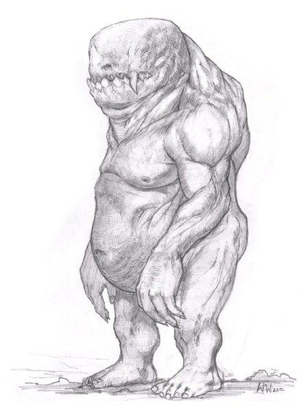 Нарисовать тролля