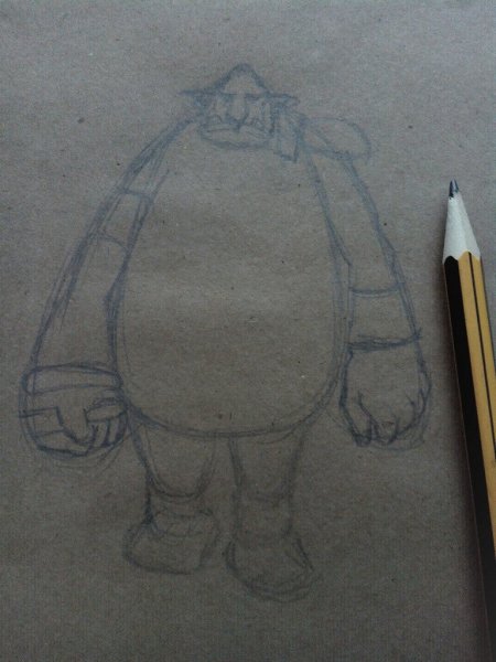 Тролли рисунок поэтапно