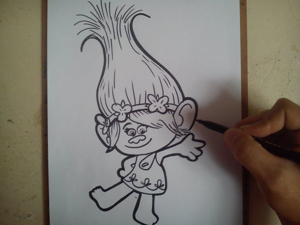 Рисование троллей