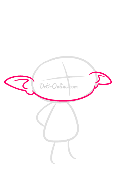 Пошаговый рисунок тролля