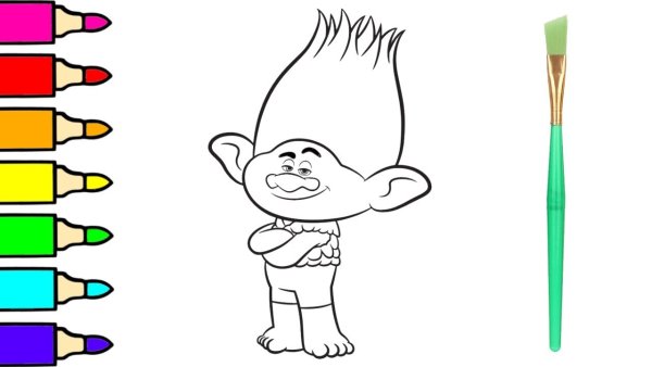 Как рисовать тролля