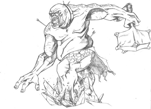 Тролль скетч