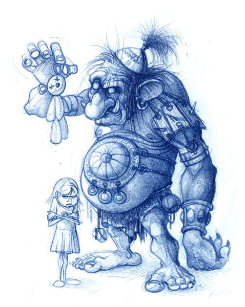 Тролль скетч