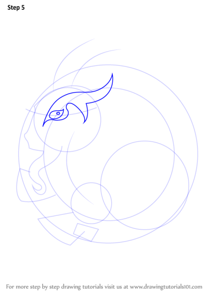 Рисунок козерога поэтапно