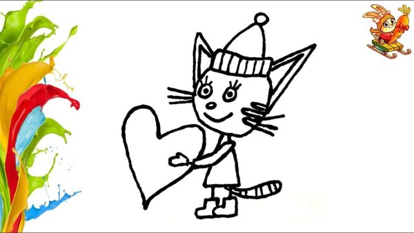 Нарисовать карамельку пошагово