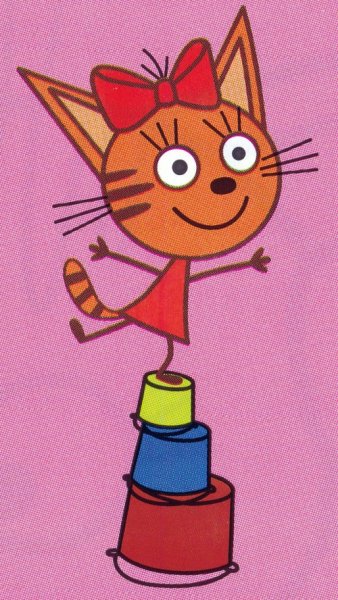 Мультик три кота Карамелька